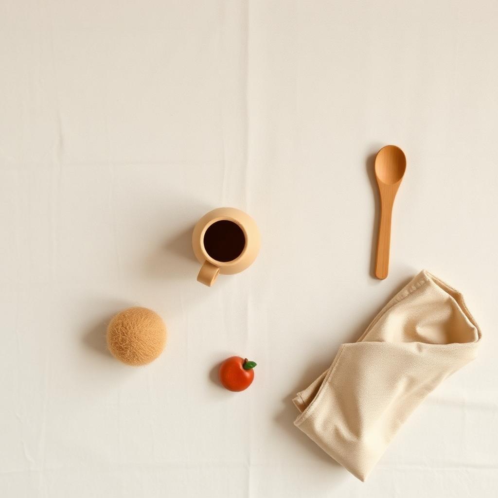 Emme kit for 12–24 months: Practical life + first pretend play